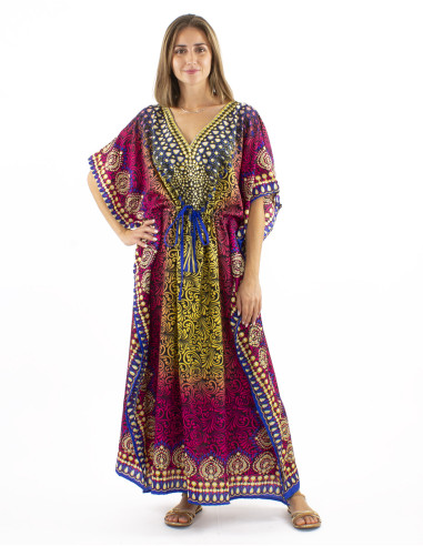 Robe kaftan polyester 132 cm