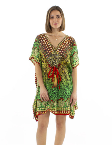 Tunique kaftan polyester  90cm